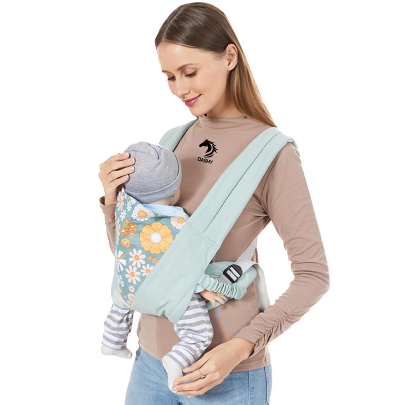 DASHY Baby Carrier for Newborn to Toddler Ergonomic Comfortable Effortless to Put On, Ideal for Hands-Free Christmas Gift 6