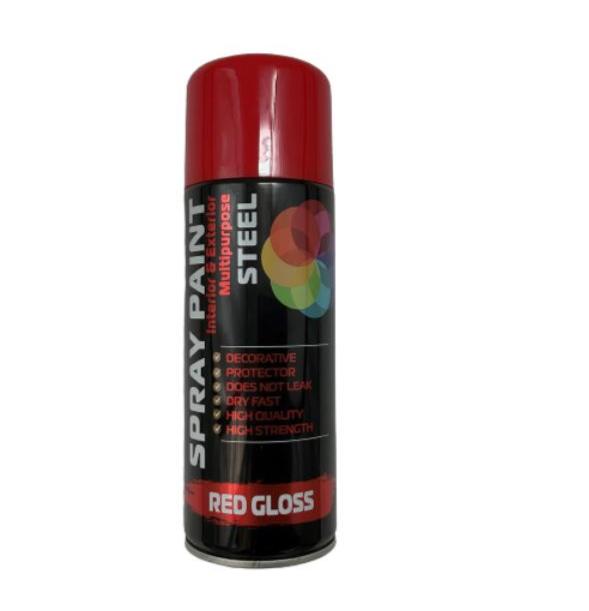 2 X 400ml All Purpose Steel Spray Paint Dry Fast Premium Quality Aerosol Branded New griefer  bicycle matte Gloss black  satin wood finish 3