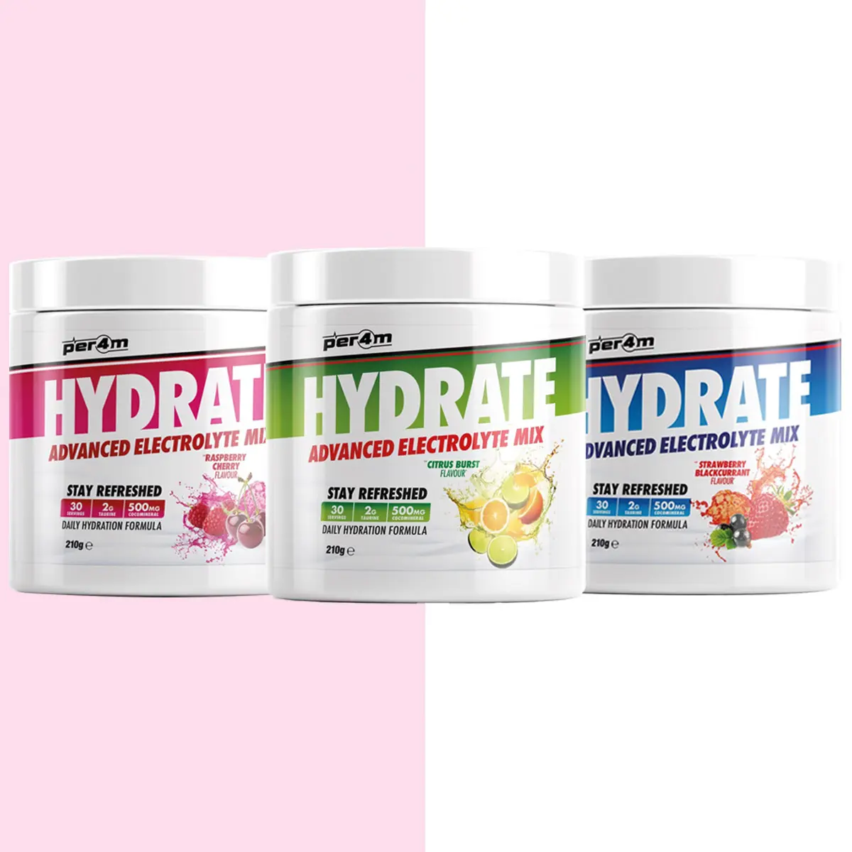 Per4m Hydrate Advanced Electrolyte Mix - 30 Servings