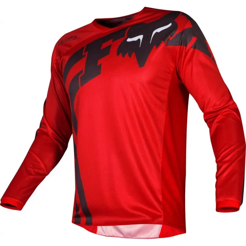 2021 fox downhill suit, outdoor, cycling long-sleeved T-shirt men's top mountain bike, racing suit 5
