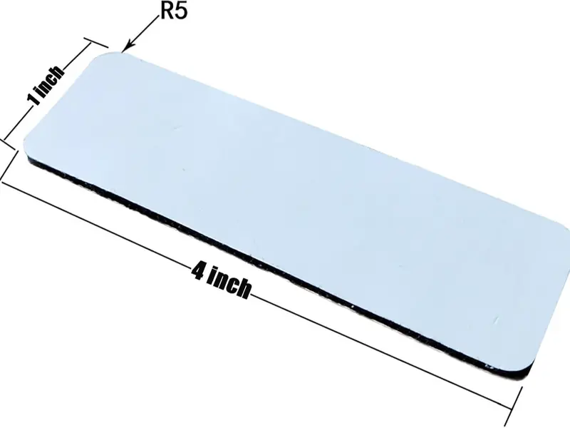 40 Pack Hook and Loop Tape Heavy Duty 1x4 Inch Double Sided Strips Strong Tape Self Adhesive Reusable Hook Loop Mounting Tape for Walls Doors Tables 3