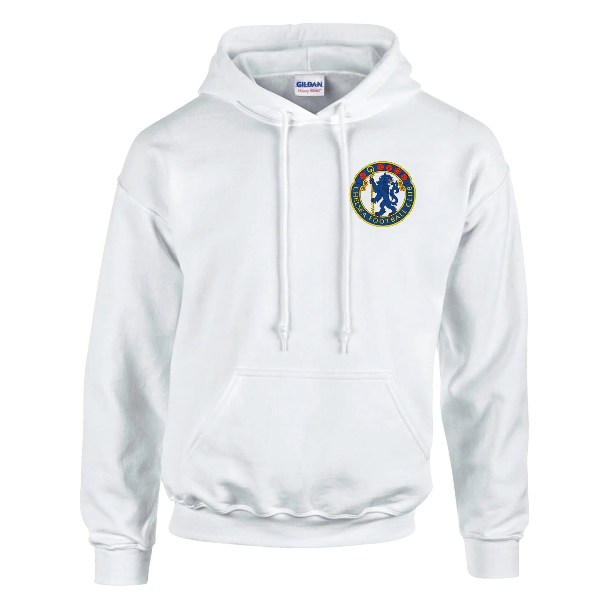 Chelsea Fan - Classic Unisex Pullover Hoodie - Navy - Chelsea Gift- Retro Badge