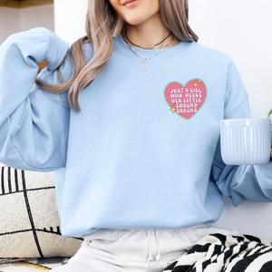 Snacky Snacks Heart Pocket Sweatshirt