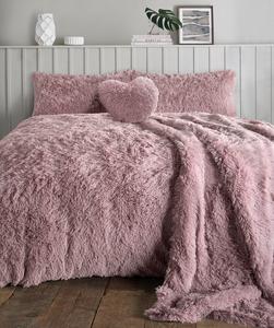 Cuddles Duvet Cover Sets Hug & Snug Teddy Alaska Quilt Cover Pillowcases Soft Warm Fleece Bedding Single Double King Bed Size Cuddly Cosy Shaggy Fluffy Feel