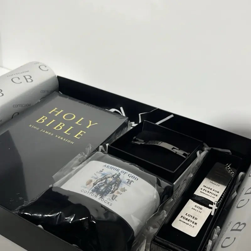 Small luxury men’s faith gift box