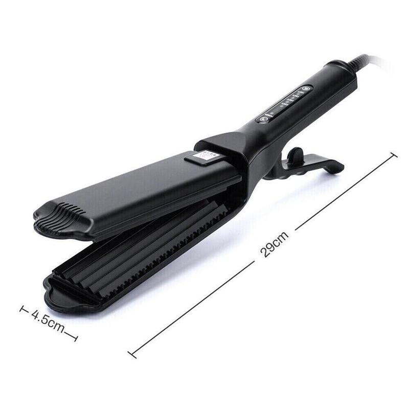 Salon Hair Curler Ceramic Crimper Wave Curling Iron Wand Wet & Dry Styling Tool Smooth Comfort 3