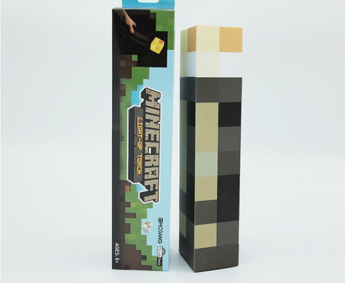Product Introduction of Minecraft Game Torch Lamp Led Night Light Home Decors USB Rechargeable Kids Gift MC Wall mountable Game fans Home Decoration Gifts for Gamers Soft light without glare 13
