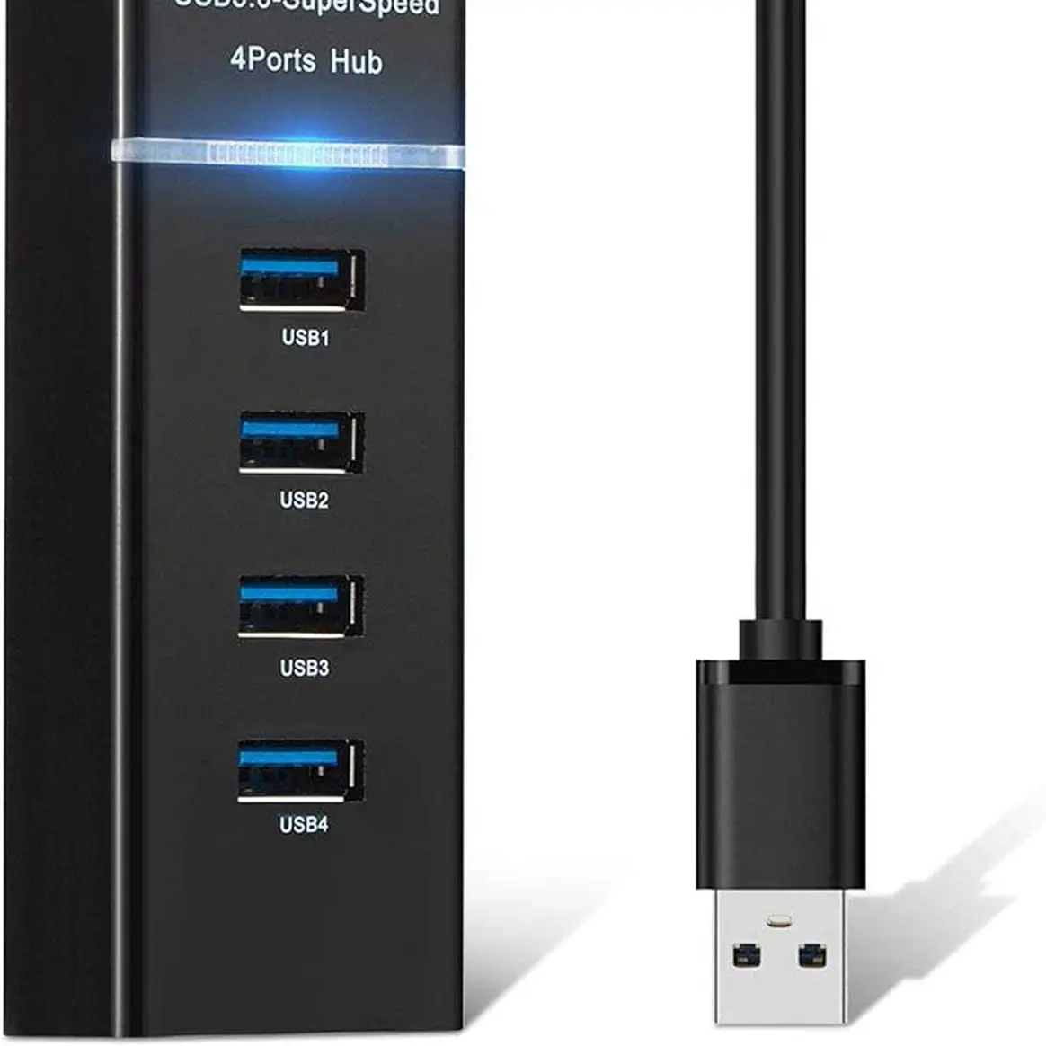 4-Port USB 3.0 Hub Ultra-Slim Data Hub for Laptop Extension with Charging Port digital  camera usb  hub usb  port
