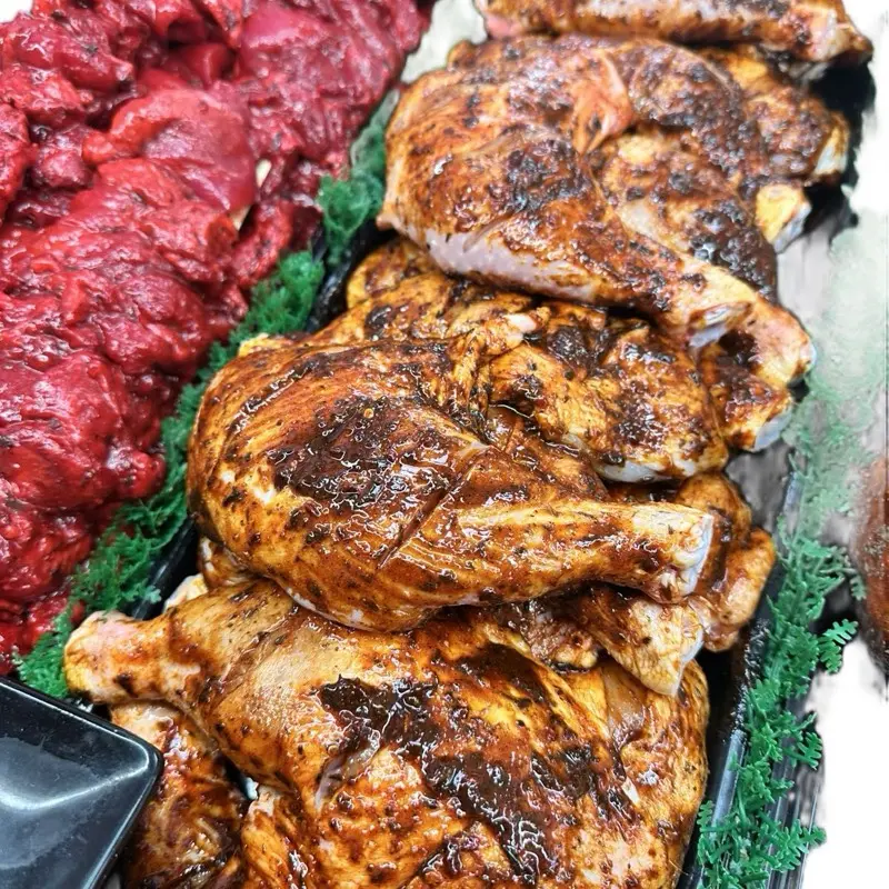 Jerk chicken leg
