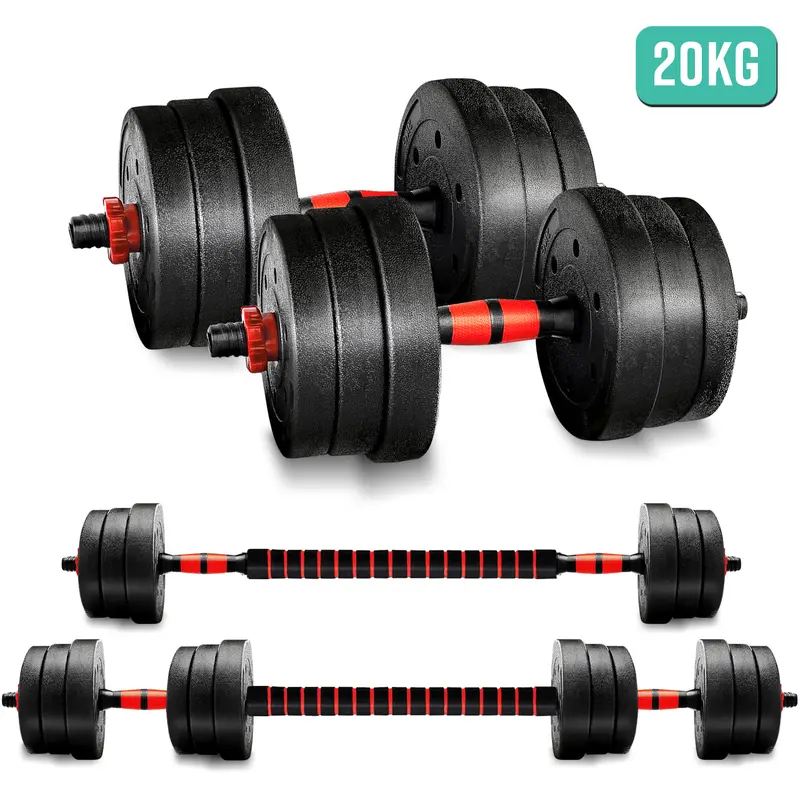 Dumbbell Sets Water Filled Barbell Adjustable Water Weights