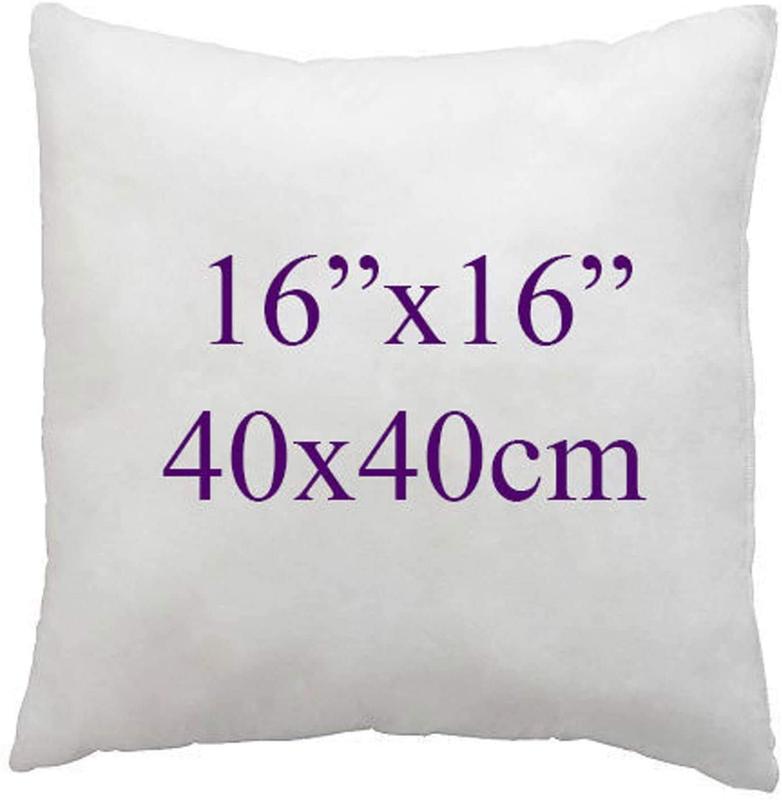 Duck Feather Cushion Pads Inners Inserts Fillers Scatter 100% Cotton Down Proof Cover Hypoallergenic Cushions 16",18",20",22",24",26" 7