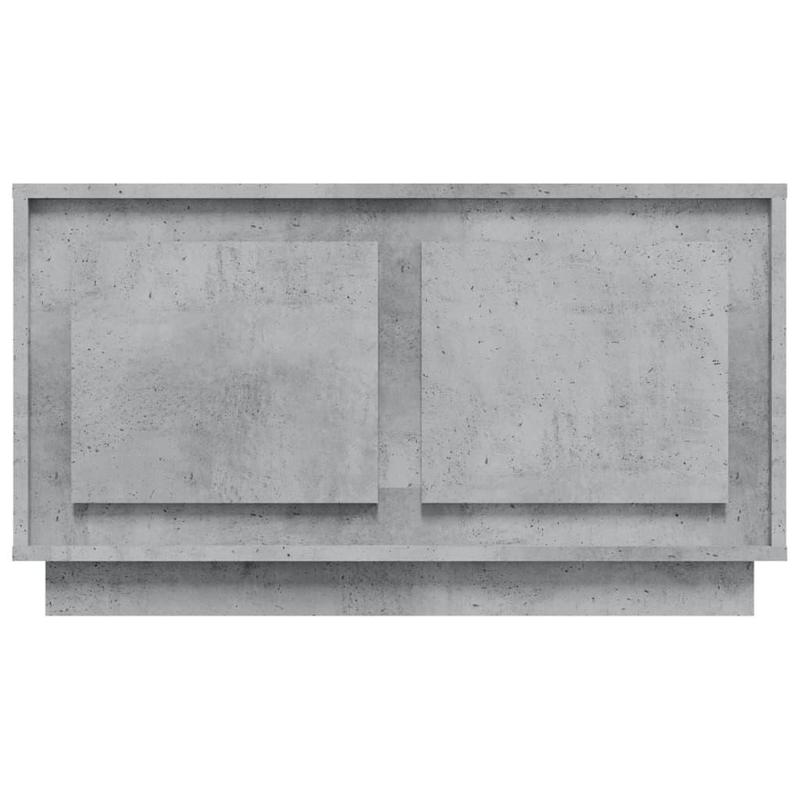 TV Cabinet Concrete Grey 80x35x45 cm Engineered Wood 5