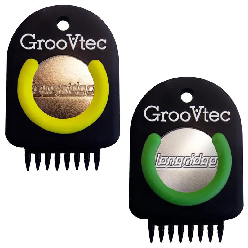 Longridge Groovtec Cleaner - Multi-pin Golf Club Cleaner with Ball Marker 0