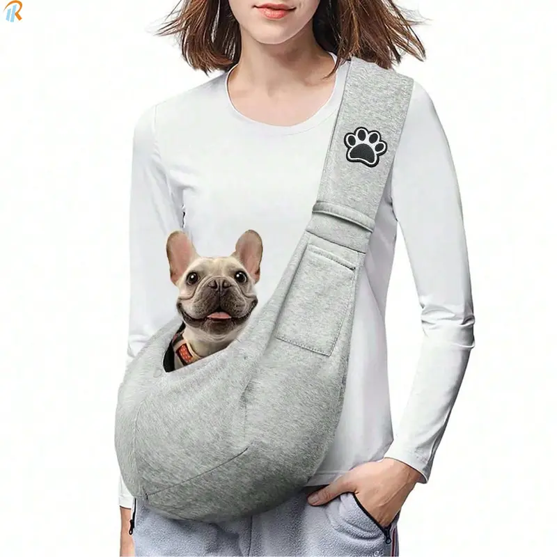 MILAN GOLD 1pc Breathable Portable Pet Carrier Sling Bag, Suitable For Outdoor Walking, Commuting, Shopping For Cats And Small Dogs 0
