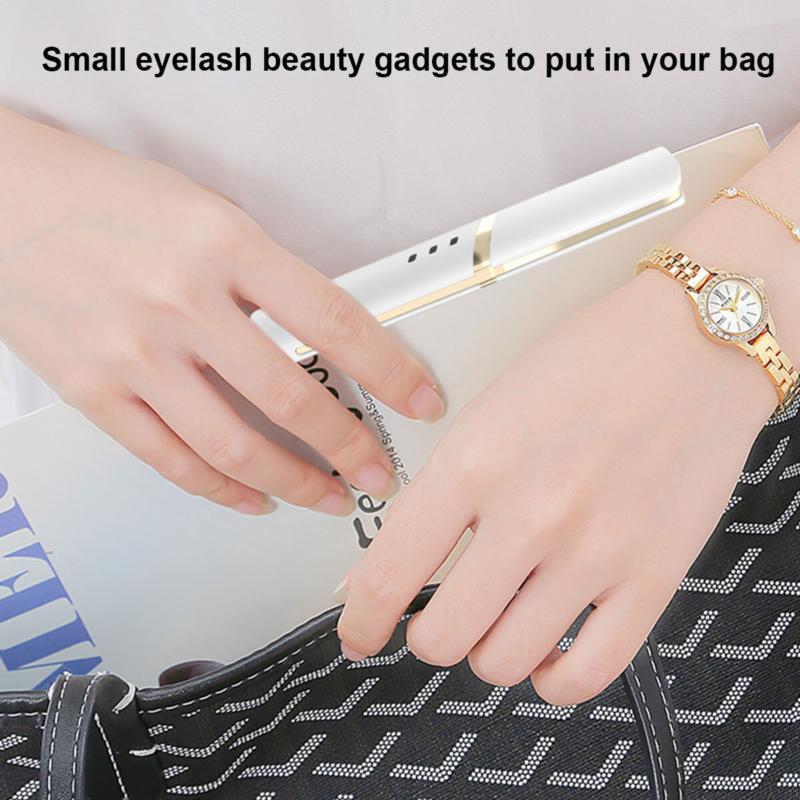Electric Heated Eyelash Curler Tool Eyelash Curler USB 3 Gear Adjustable Makeup 4
