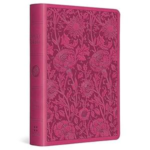 ESV Large Print Compact Bible (TruTone, Berry, Floral Design): English Standard Version, Berry, Floral, Trutone