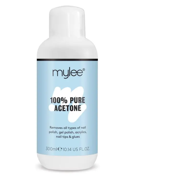100% Pure Acetone Gel Nail Polish Remover for UV/LED, Gel Soak Off, Removes All Types of Nail Polish, Gel Polish, Acrylic, Gels, Nail Tip & Glue 0