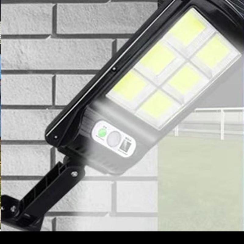Solar Powered Outdoor Garden Led Courtyard Wall Mounted Lamp with Human Body Induction for Garden Terrace Garage 7