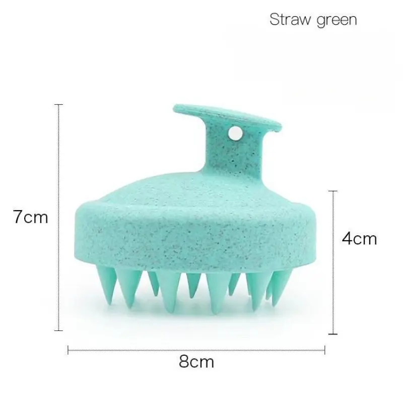 Silicone Shampoo Brush Head Scalp Massage Comb Hair Washing Comb Body Massage Brush Bath Shower Brush Salon Hairdressing Tool 3