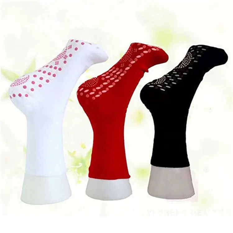 Self Heating Socks Health Massage Socks Self Heating Middle Tube Thickened Warm Foot Socks Hot Moxibustion Cold Proof Socks 4