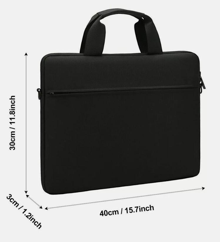 Product Introduction of Waterproof Shoulder Bag for 15.6 inch Laptop, Soft Notebook Case Cover, Black/Grey/Blue/Pink 2