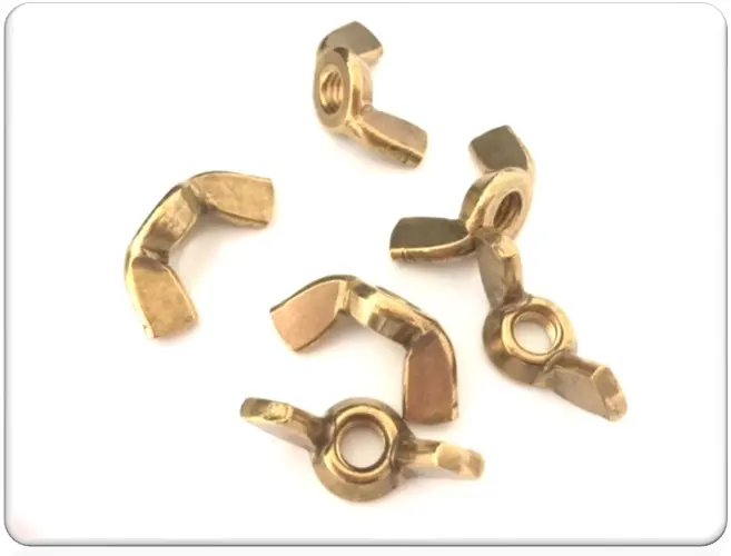 Solid Brass Wing Nuts for Metric Bolts and Screws - M4, M5, M6, M8, M10 2