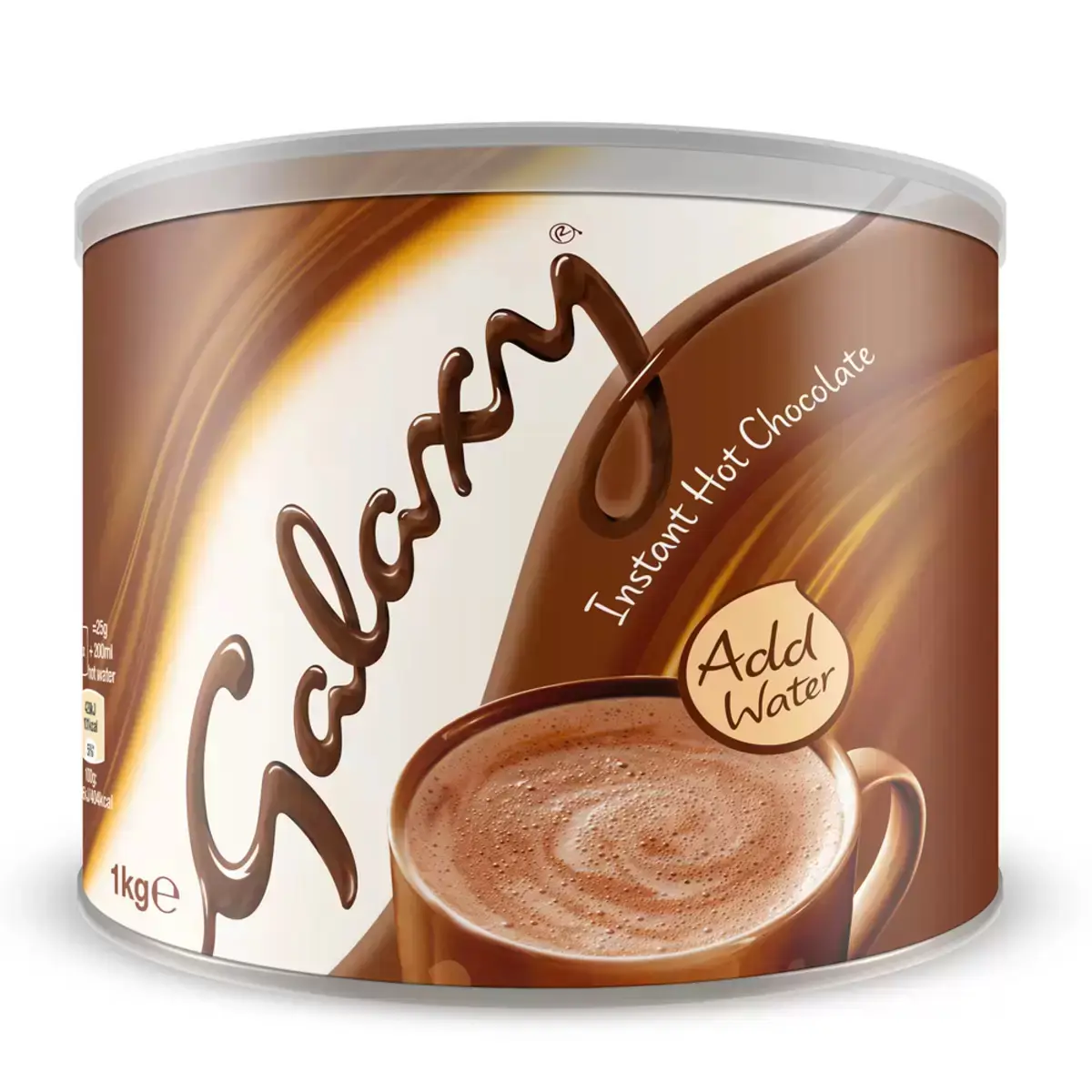 Galaxy Instant Hot Chocolate 1 Kg Tin Add Water