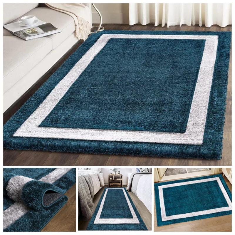 3D Shaggy Rugs Large Area Rugs for Bedroom Living Room Soft Hallway Runner Rug Fluffy Floor Mats 7