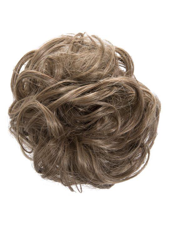 Large Curly Wavy Synthetic Hair Scrunchie - Messy Bun 4