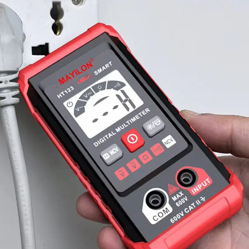 Professional Digital Multimeter Voltmeter Ohmmeter Ammeter Multi Tester Meter UK 4