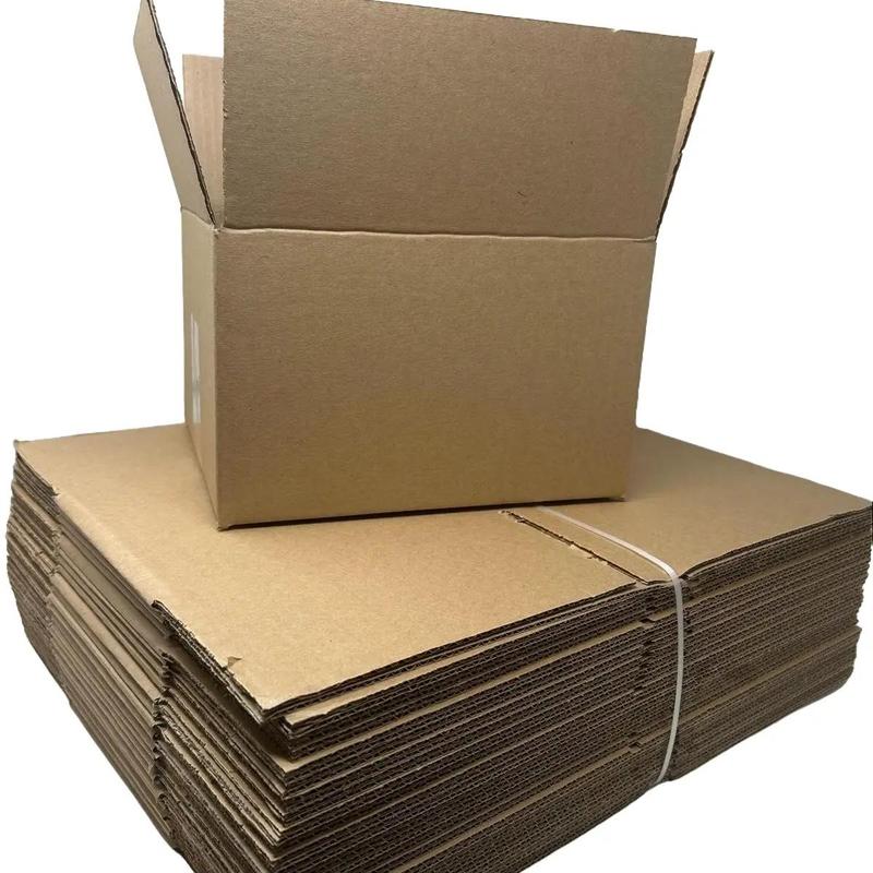 25 x  SINGLE WALL - QUALITY POSTAL MAILING CARDBOARD BOXES 235MM X 200MM X 148MM (9" X 8" X 6")  - Pack of 25 Boxes 0