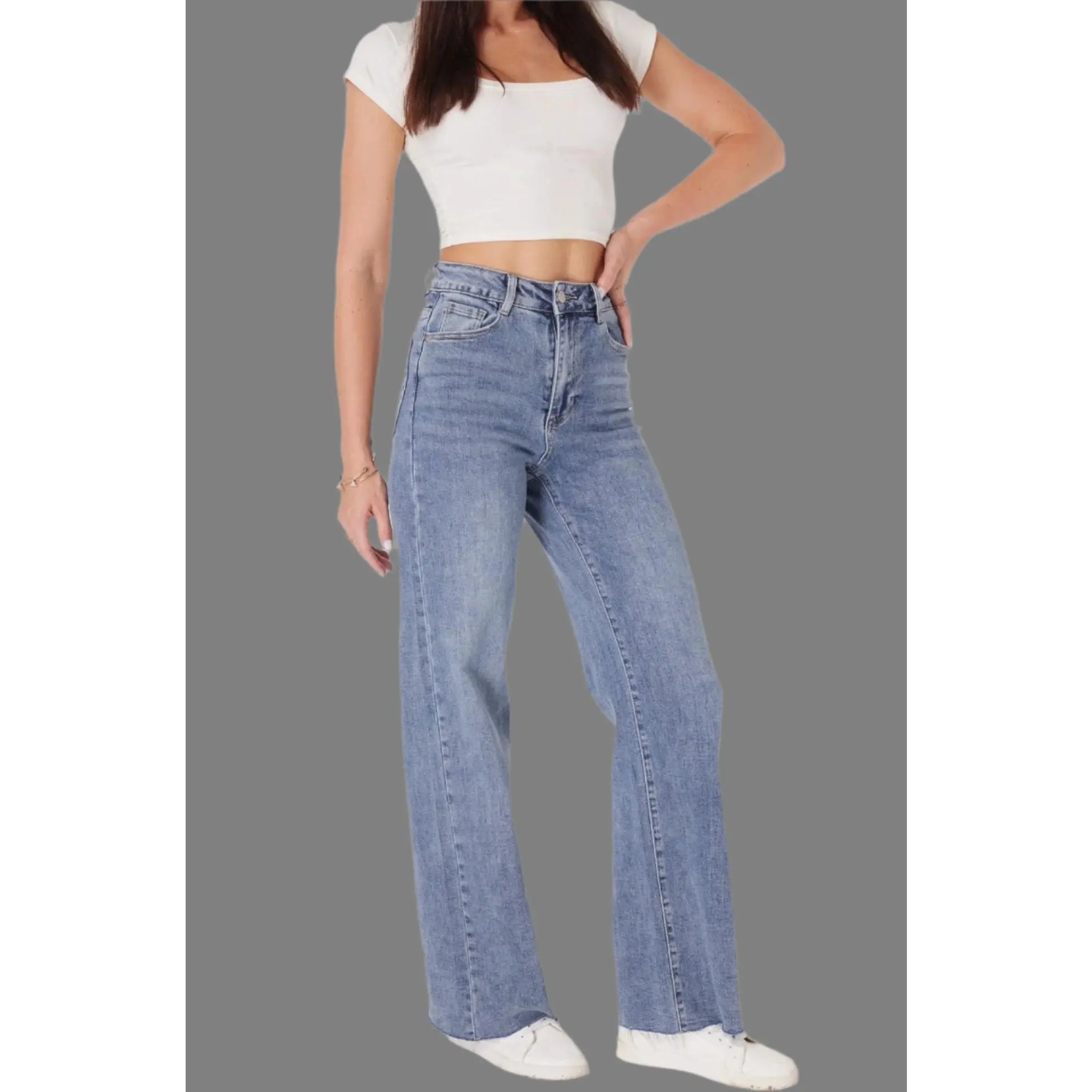 Scarlett jeans    Raw Hem 262-7