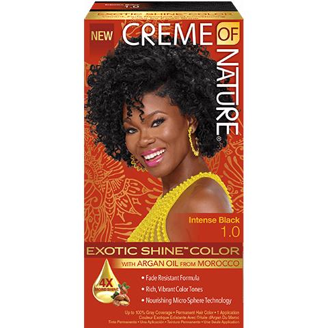 Creme Of Nature Exotic Shine Permanent Hair Dye With Argan Oil 1