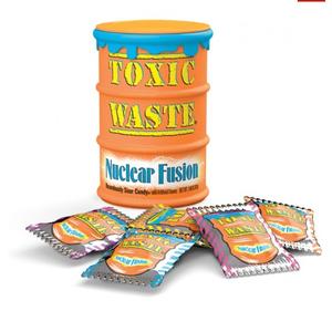 Toxic Waste Nuclear Fusion Sour Candy Drum