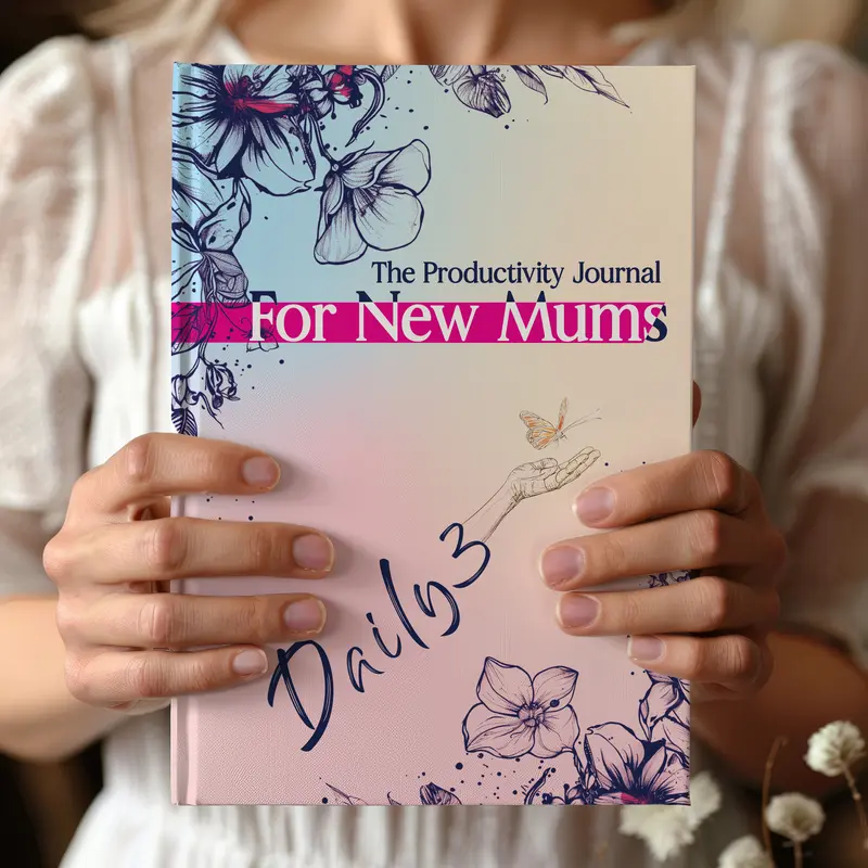 Daily 3: The Productivity Journal For New Mums|Gratitude|Visualisation|Daily Goals|Journal with Prompts&Motivational Quotes|Memory Keepsake|Postpartum Recovery & Wellbeing 5