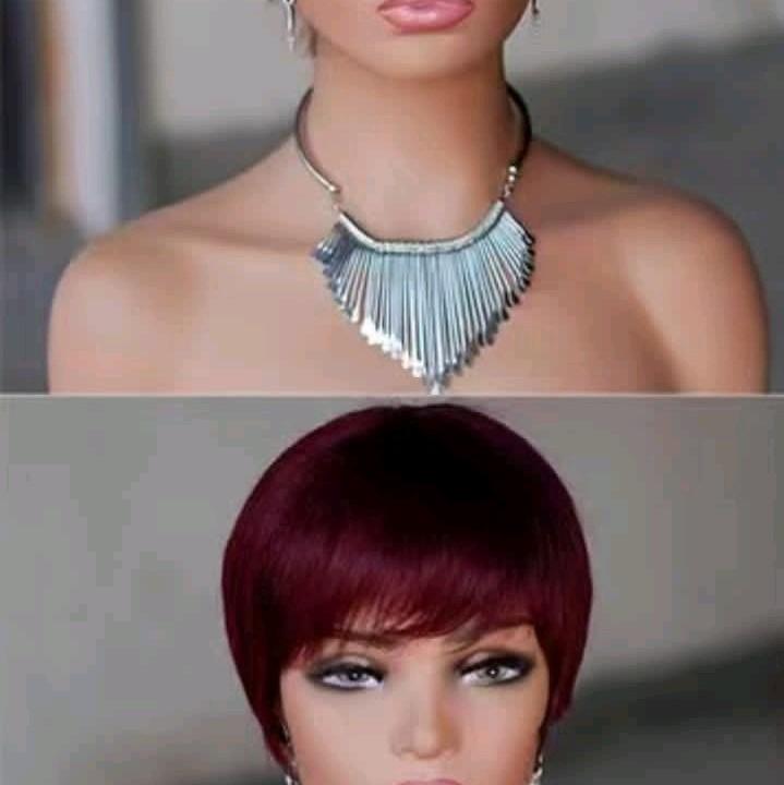 High-Quality Pixie Short Wig for Unisex - Smooth & Sleek Style, Natural Looking Texture, Black/Brown Hues - Enhance Your Style Today! 4