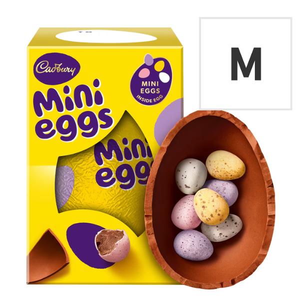 Cadbury Mini Eggs Chocolate Easter Egg 97g - Delicious Snack and Dessert Treat - Pack of 1 1