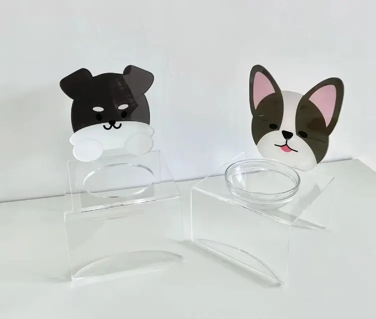 Pet Bowl with Feeding Supplies Stand for Dogs 0