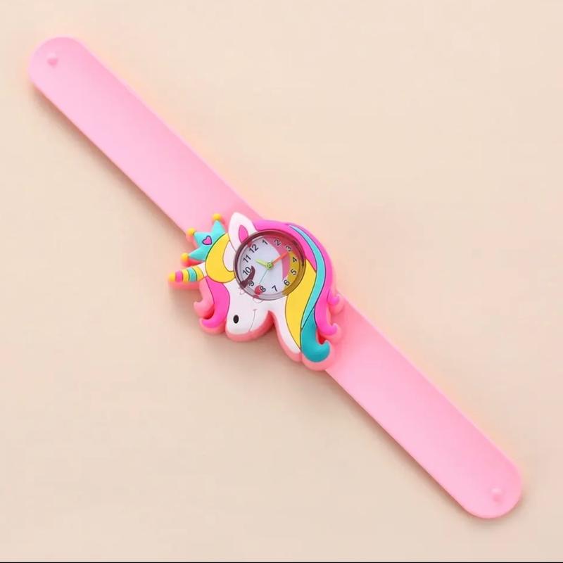 Baby Watch 3D Cartoon unicorn cartoon wrist watch for kids Cartoon Character 1