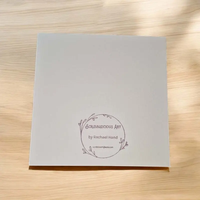 Doodles & Scribbled Mindful Greetings Card 4