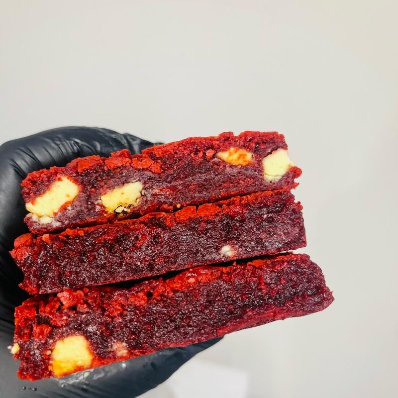 Ruby by Bites of Temptation | Crumbl Bakery-Style Red Velvet Brownie with White Chocolate Chunks | Halal Suitable 1