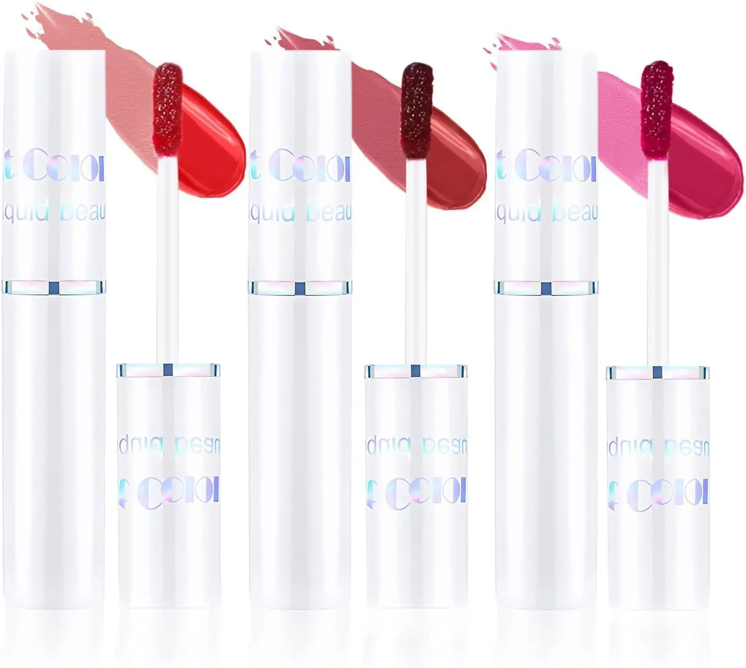 Prreal 3Pcs Peel Off Lip Stain, Long-lasting Tattoo Lip Liner Stain, Waterproof, Non-sticky and Transfer-proof Lip Liner Stain Peel Off, Super Pigmented Tattoo Lip Tint Stain (01+05+06) Gloss Lipgloss