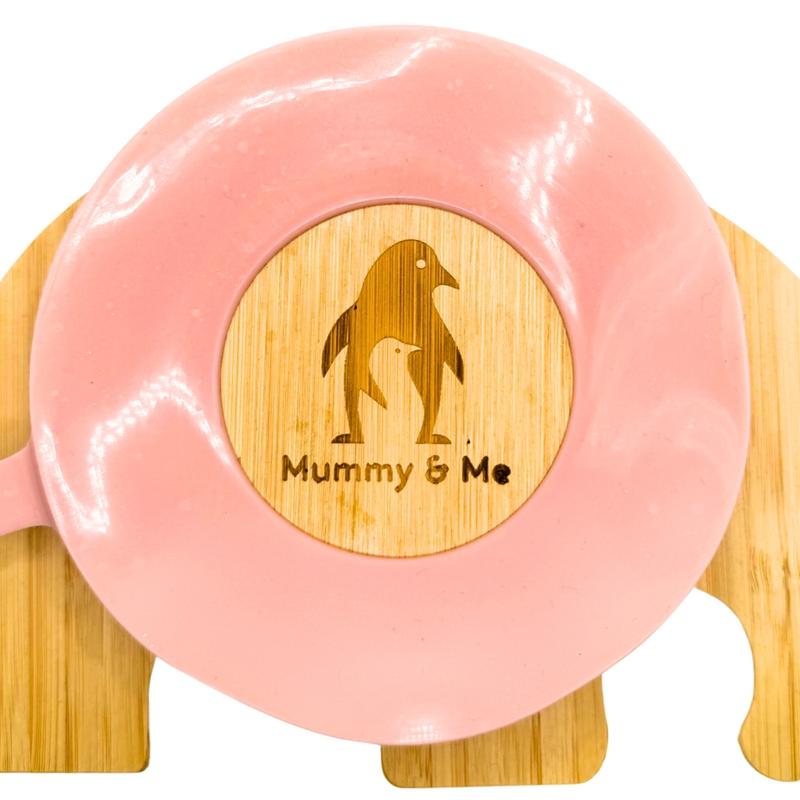 Silicone Suction Rings - 2 Piece Pink 1