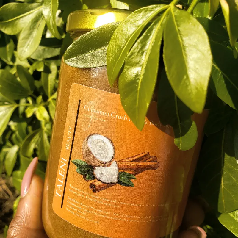 Cinnamon Crush Face & Body Scrub With Turmeric 0