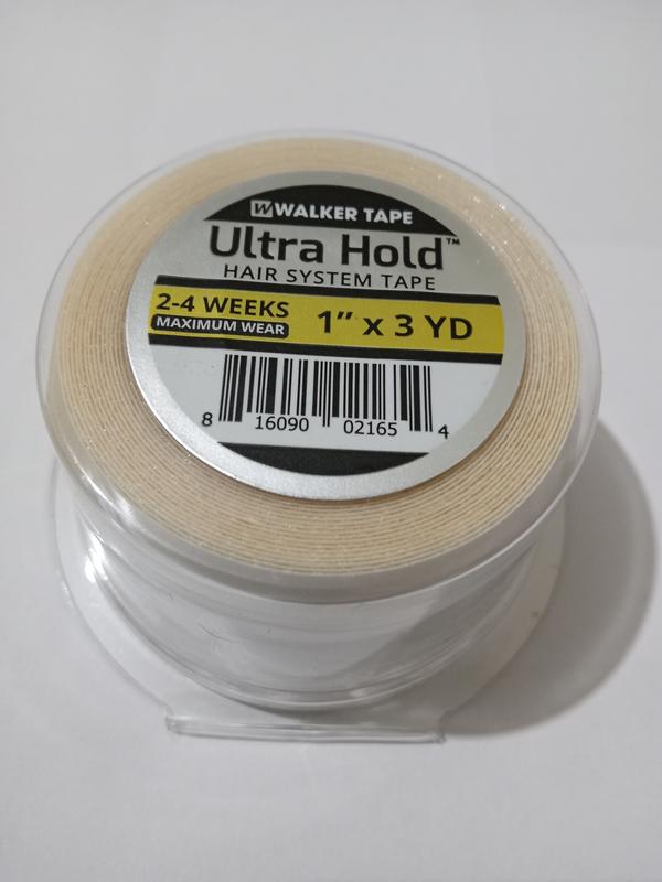 Walker Ultra Hold Double Sided Tape Roll - (1" X 3 Yds) 4+ Weeks Hold Time 6