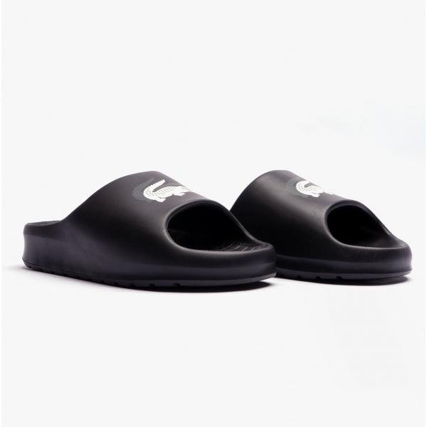 Lacoste CROCO 2.0 Womens Slider Sandals Black Casual 2