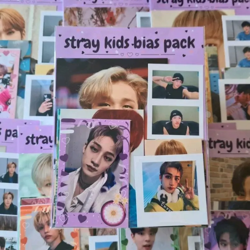 Stray Kids SKZ Photo Bias Pack | Bang Chan Lee Know Minho Changbin Hyunjin Han Jisung Felix Seungmin I.N Jeongin | Photocards Polaroids Polcos Filmstrips and more of your SKZ Bias | KPOP Gifts and Merchandise