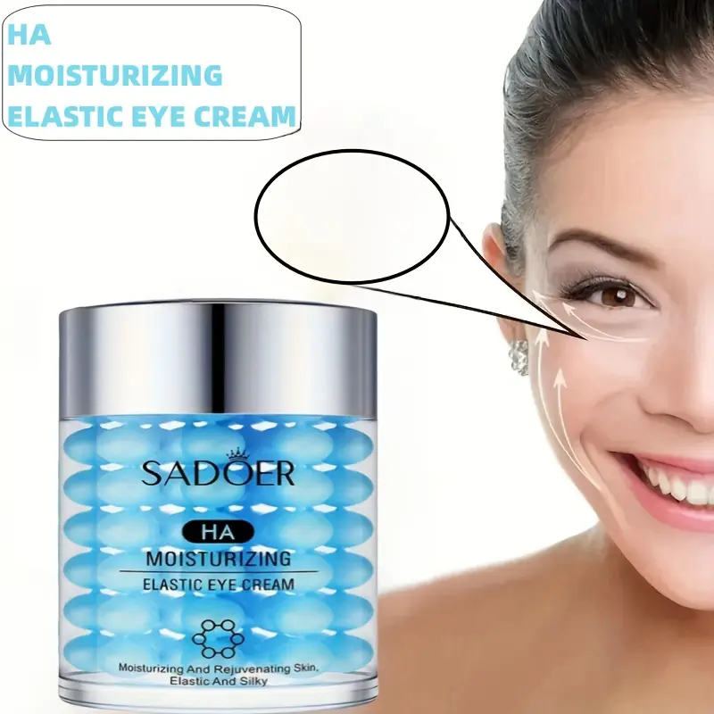 Elastic Eye Cream 60g - Moisturizing, Firming, Hypoallergenic Formula, Containing Glycerin, Suitable for All Types, Elastic Support, Providing Long-Lasting Protection 3