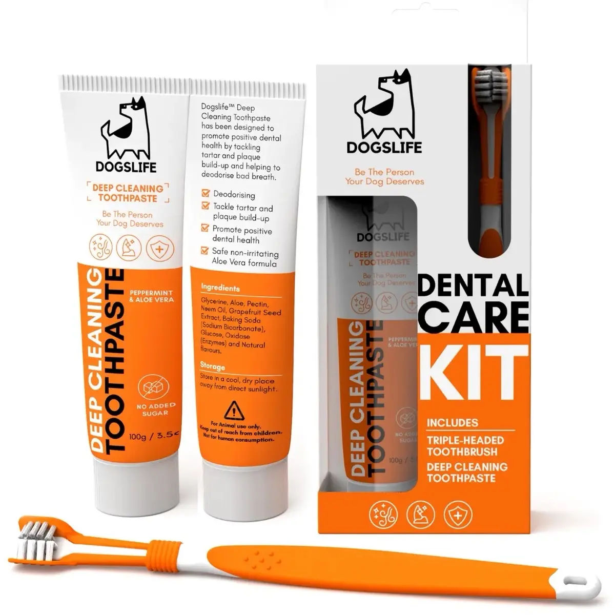 Dog Dental Care Kit for Pet Health and Safety
