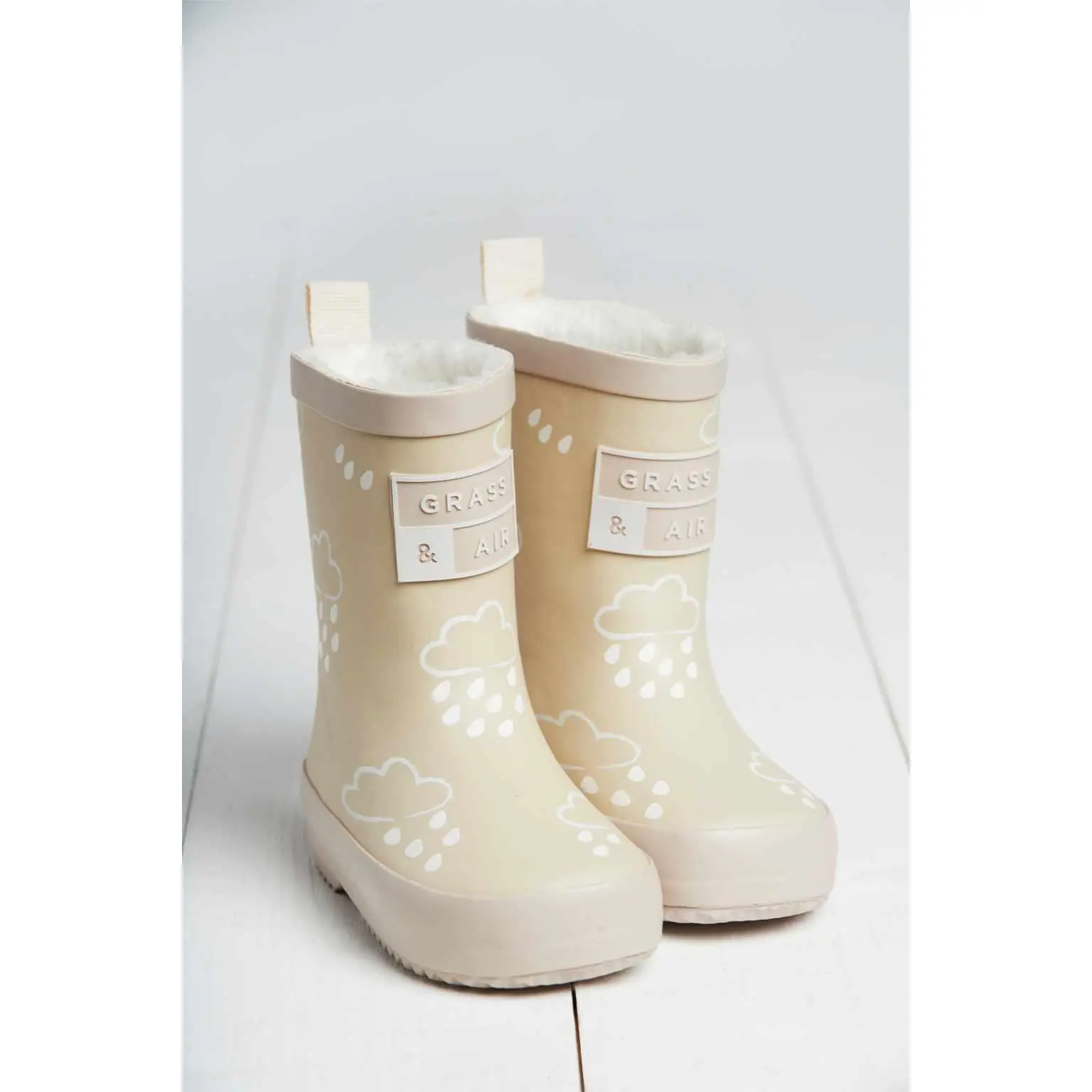 Cream Colour-Revealing Wellies